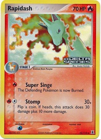 Rapidash - 52/113 - Uncommon - Reverse Holo